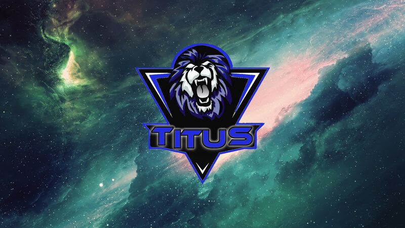 Lion Head Logo — Blue
