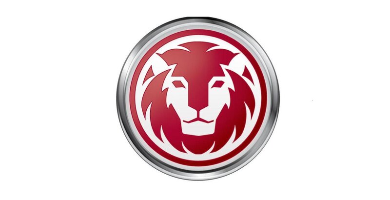 Lion Head Logo — Red