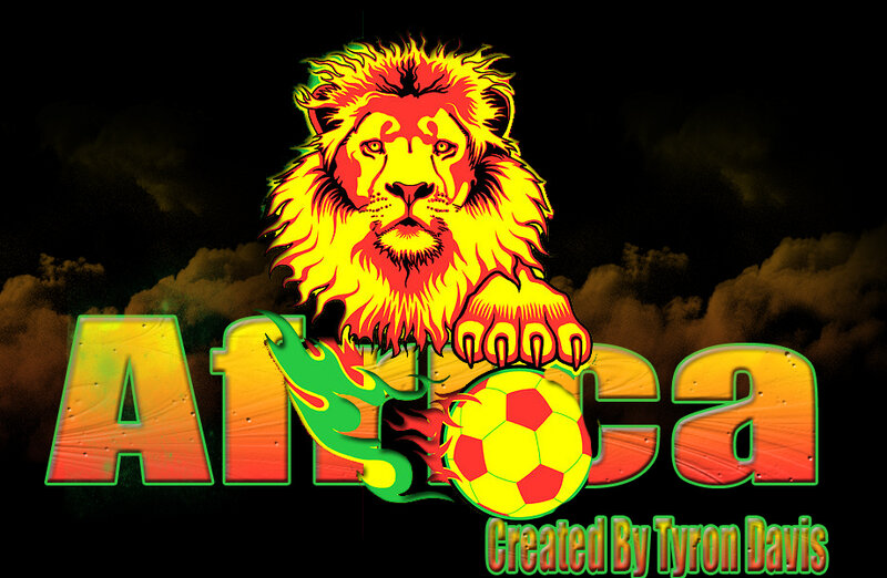 Lion Holding Soccer Ball