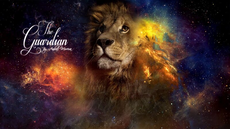 Lion in Space — Purple
