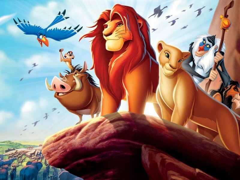 Lion King and Friends — Red