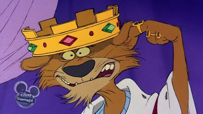 lion king character with crown