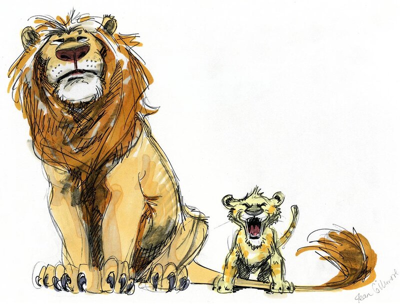 Lion King concept art