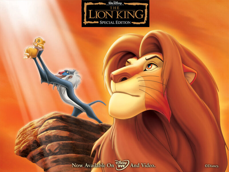 Lion King Holding Cub