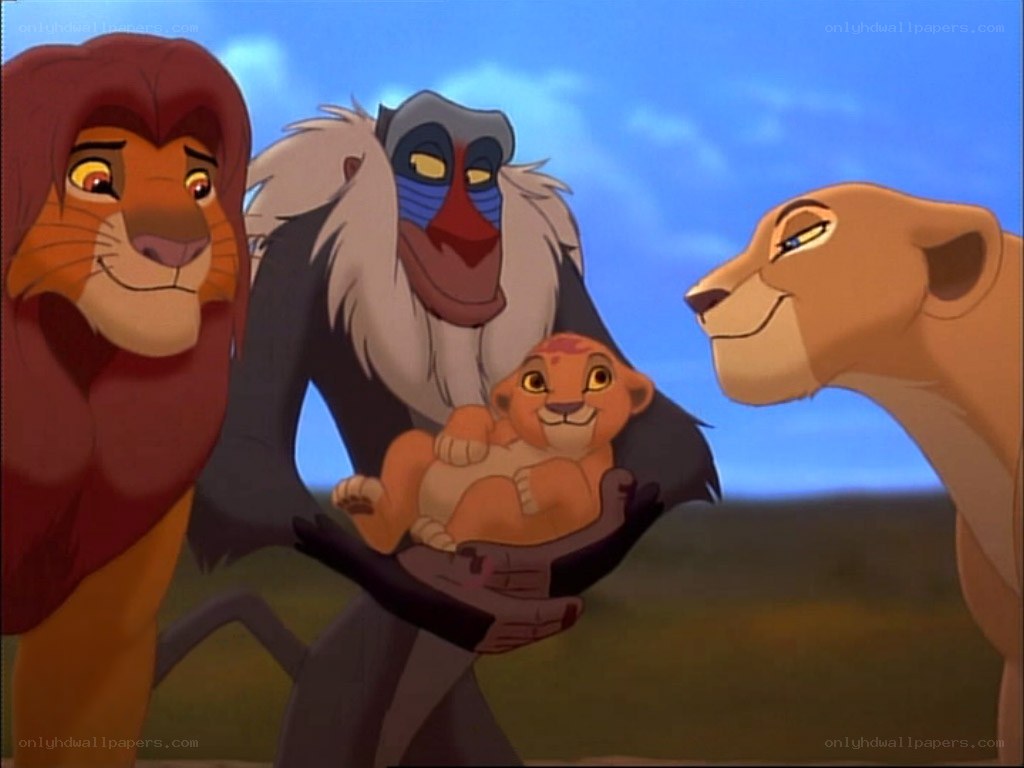 Lion King newborn moment