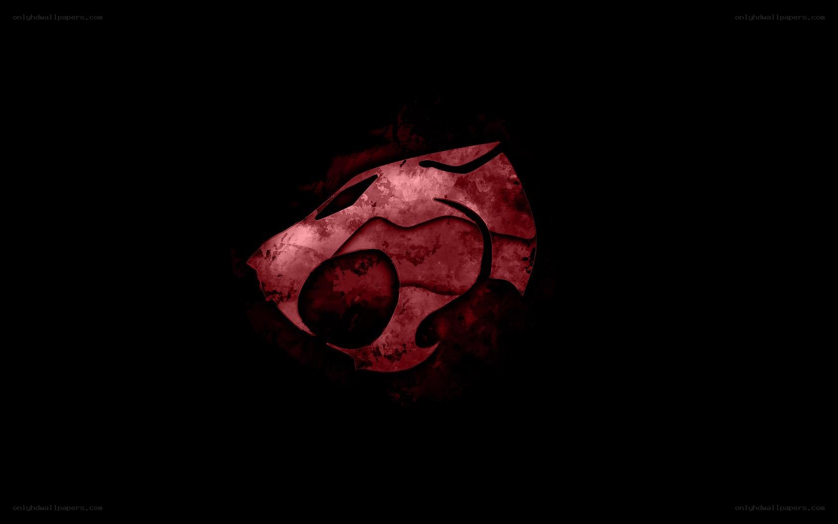 Lion-O logo on black