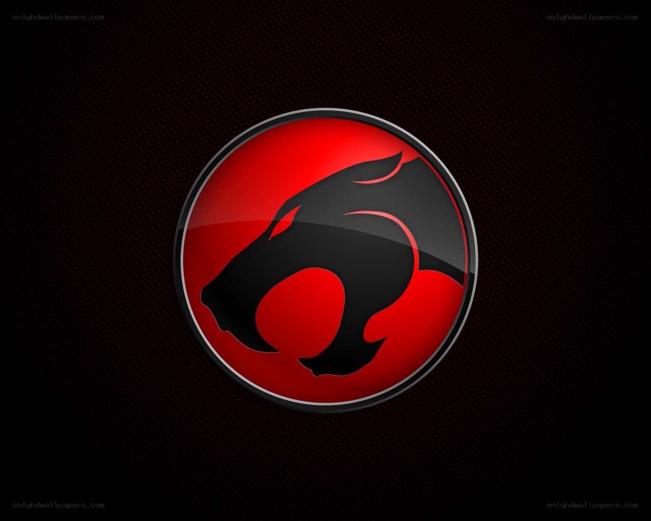 Lion-O logo on red background