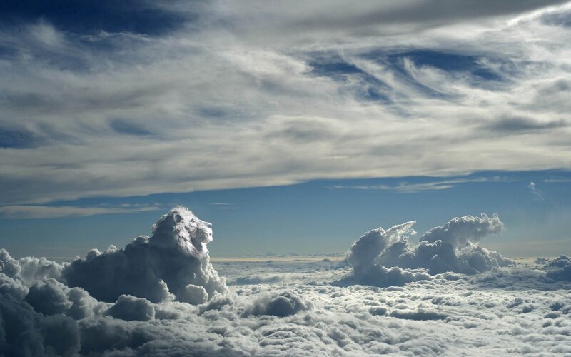 Lion-shaped Cloud