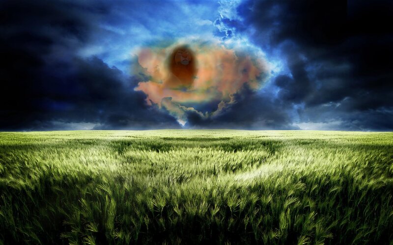 Lion Spirit in Sky