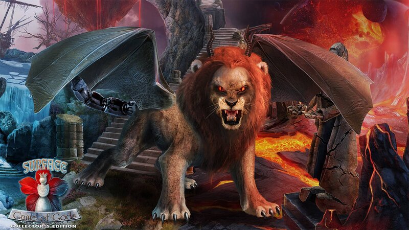 Lion with Bat Wings