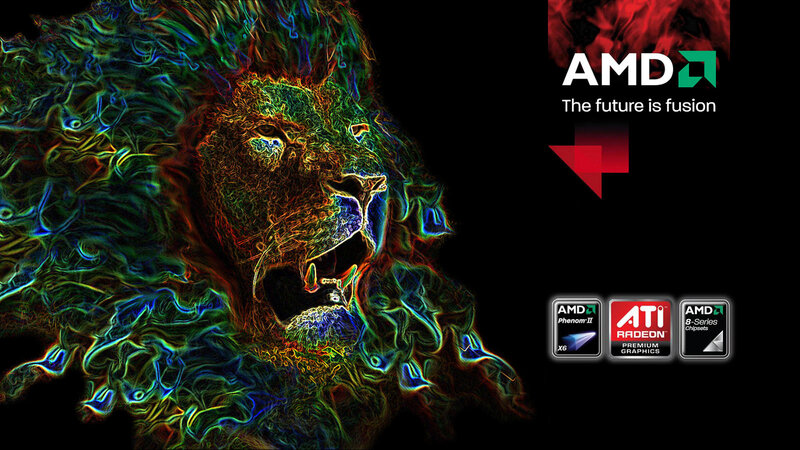 Lion with Colorful Mane
