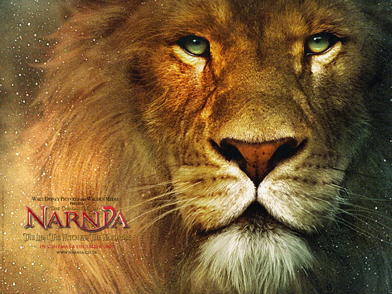 Lion with Green Eyes — Brown, Dramatic