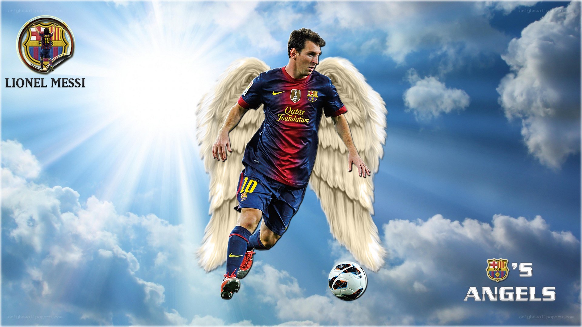 Lionel Messi Angels