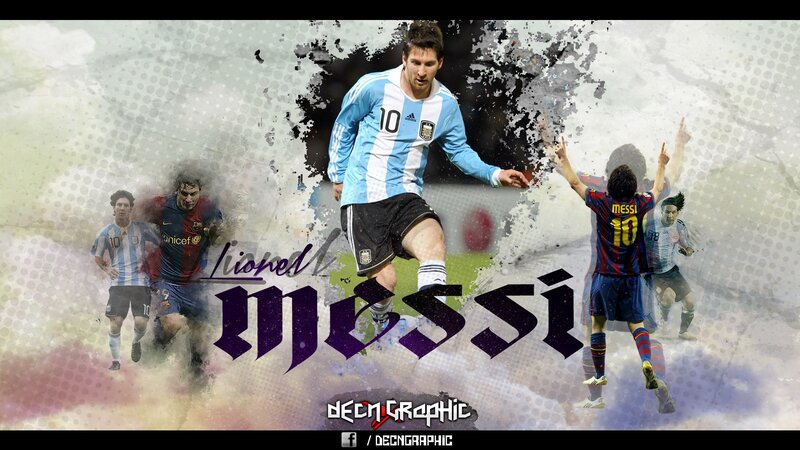 Lionel Messi collage
