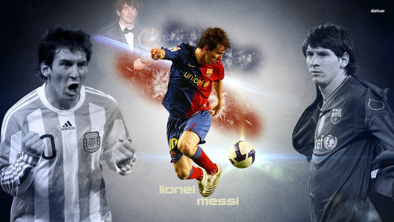 Lionel Messi collage