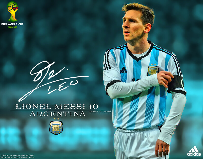 Lionel Messi in Jersey