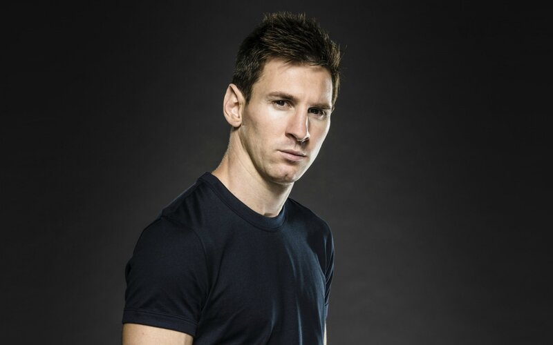Lionel Messi portrait