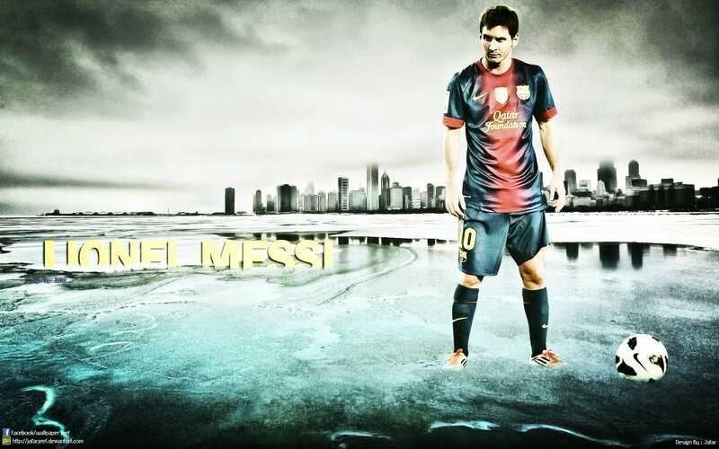 Lionel Messi Standing
