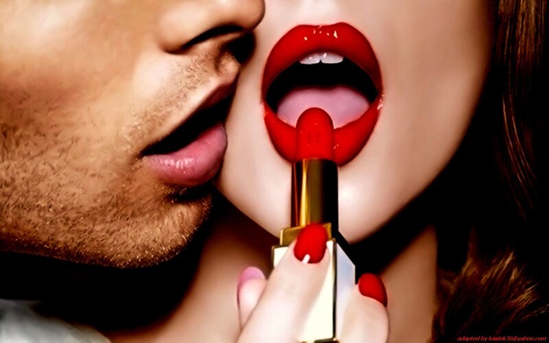 Lipstick and intimacy
