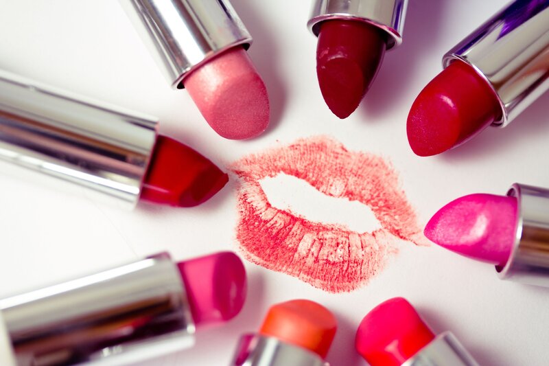 Lipstick and Lip Print