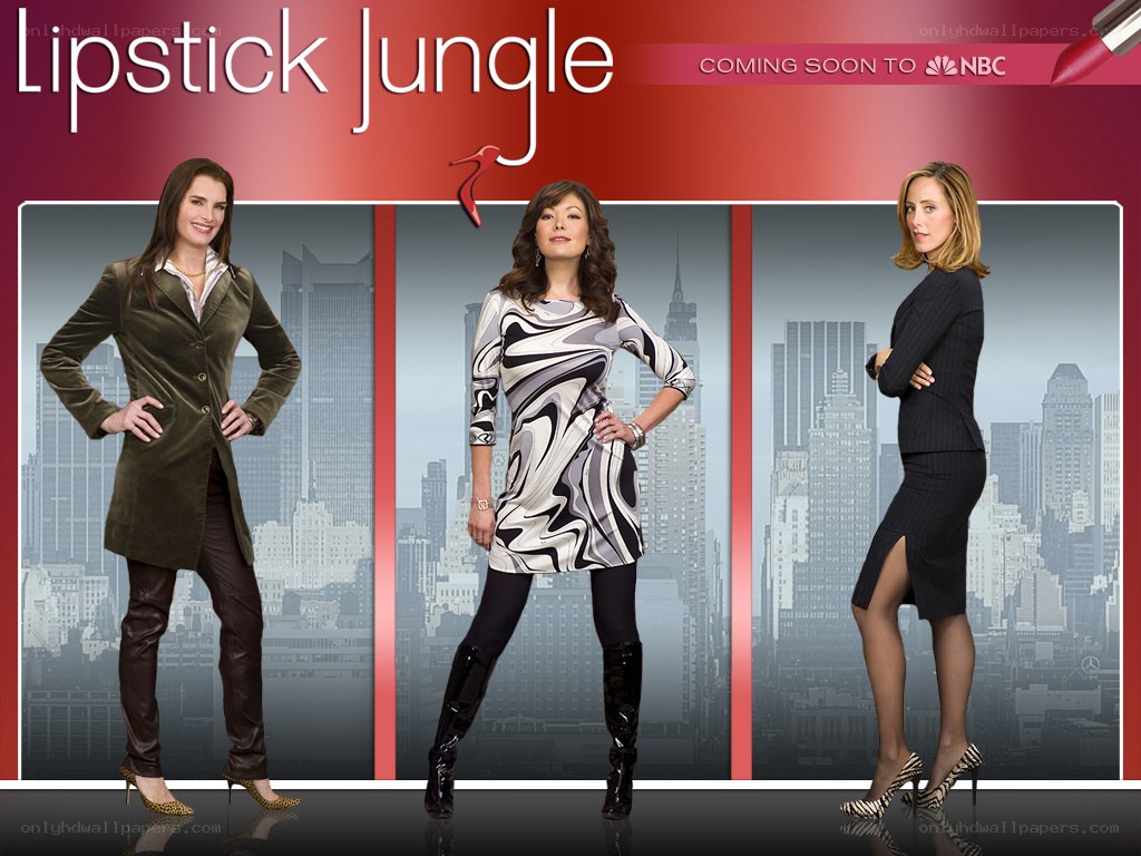 Lipstick Jungle promotional poster