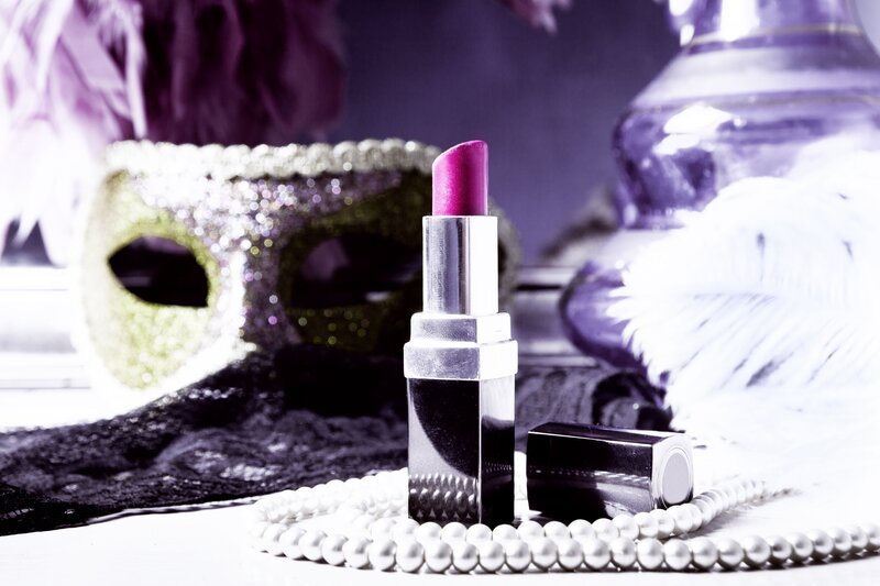 Lipstick with Pearls