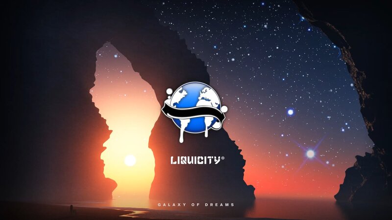Liquicity Logo in Cave — Blue