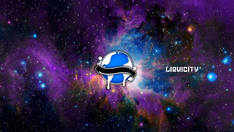 Liquicity Logo in Space — Purple