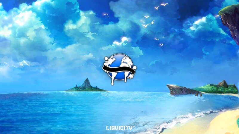 Liquicity Logo on Beach