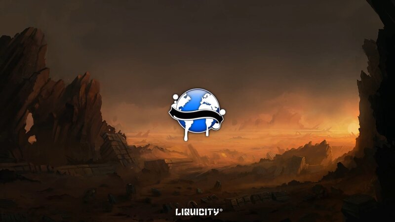 Liquicity Logo on Desert