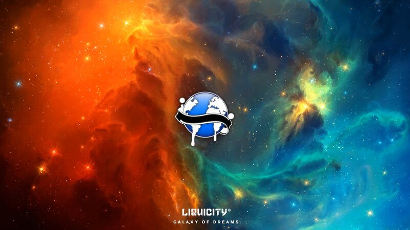 Liquicity Logo on Nebula — Orange