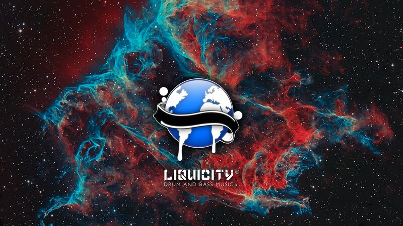 Liquicity Logo on Nebula — Red