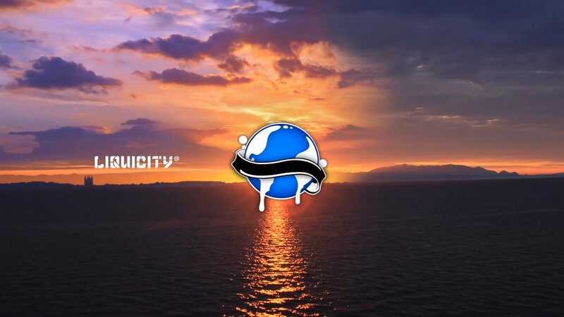 Liquicity Logo over Ocean — Orange