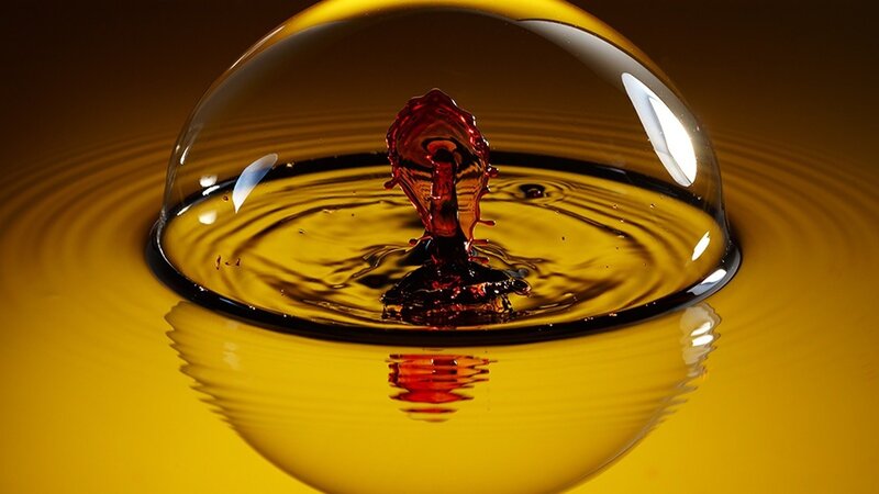 liquid drop impact