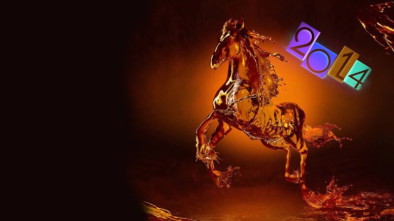 Liquid Horse in Motion