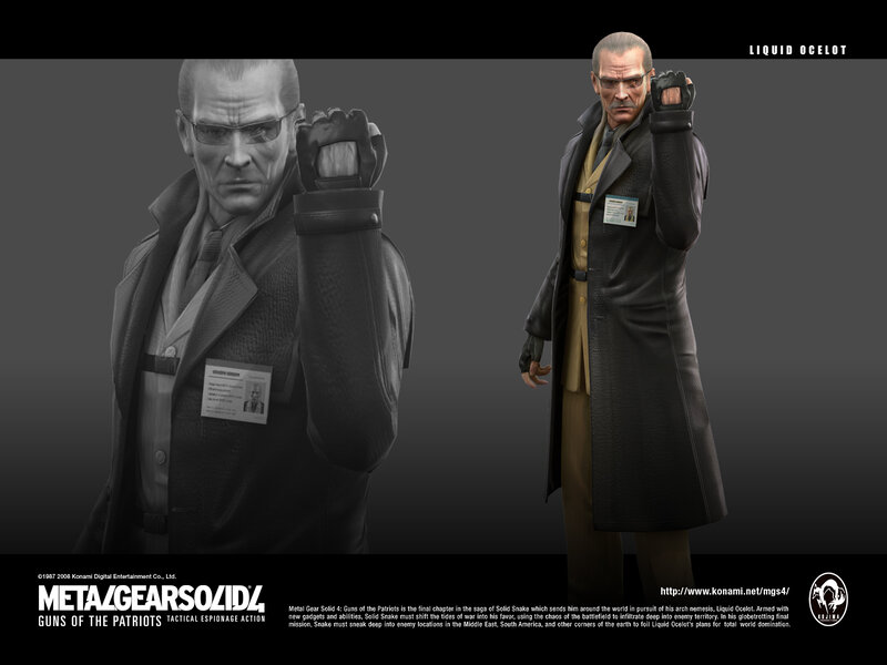 Liquid Ocelot character art
