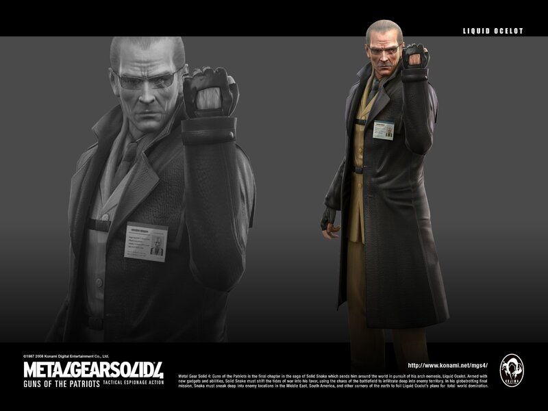 Liquid Ocelot character art