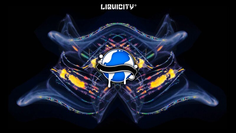 Liquidity Logo with Abstract Design