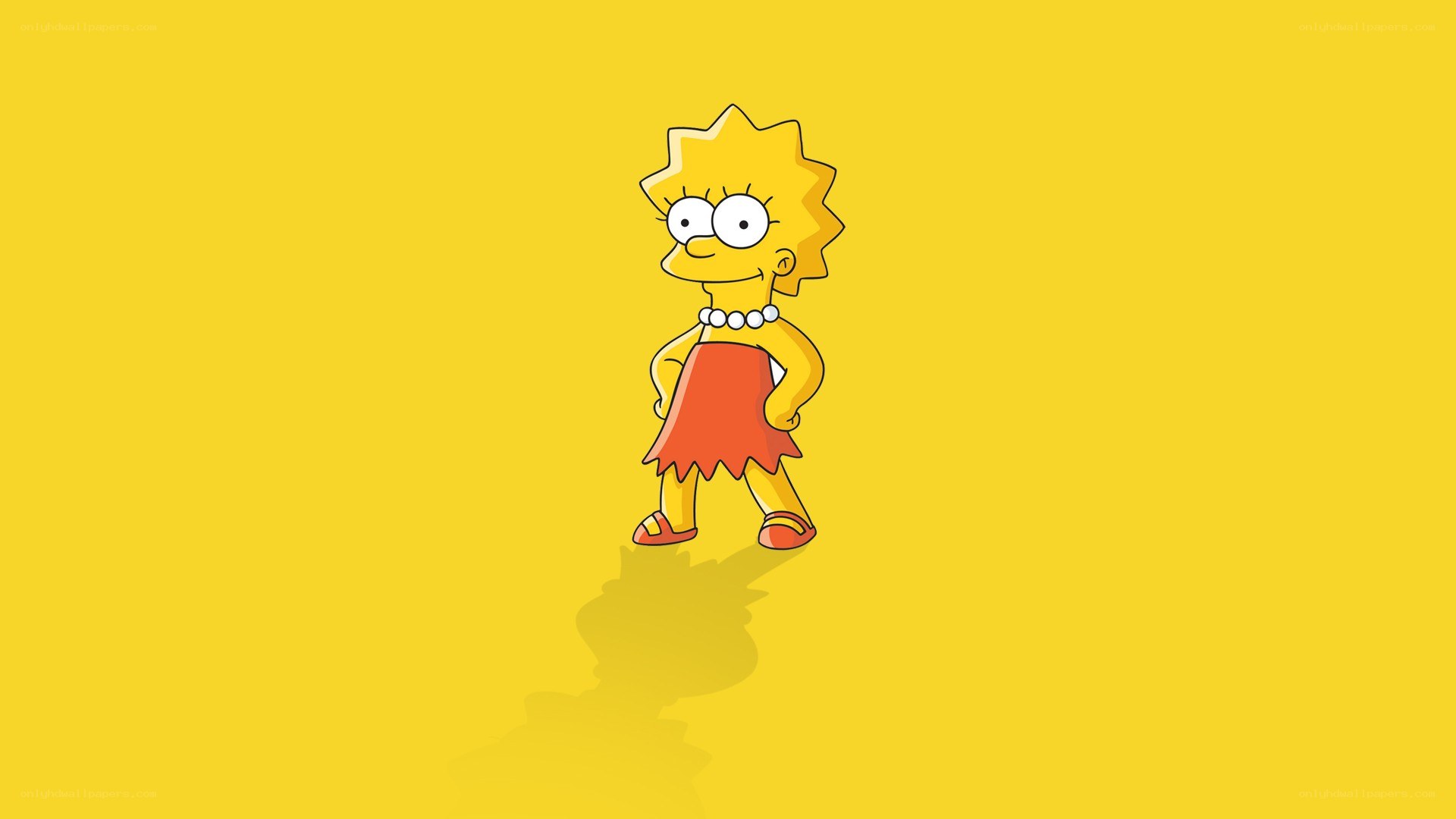 Lisa Simpson character art