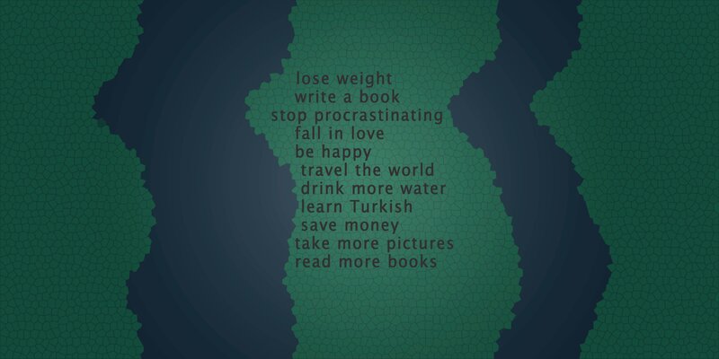 list of personal goals