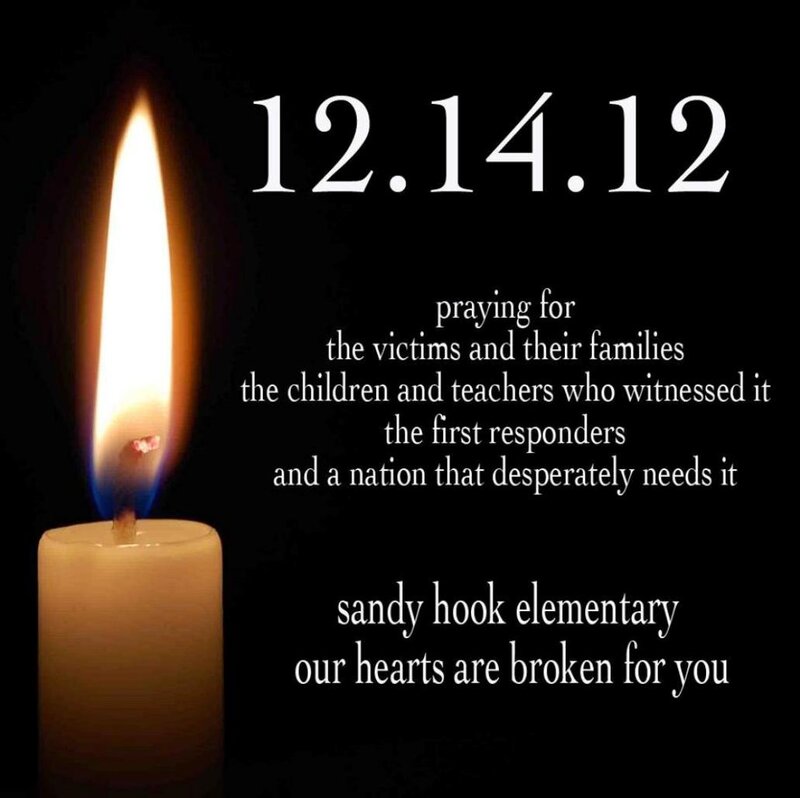 Lit Candle and Text