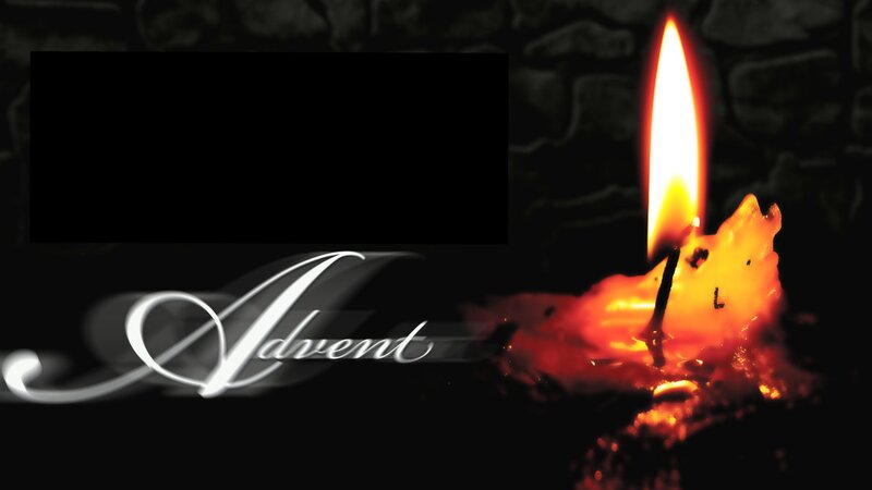 Lit Candle on Stone