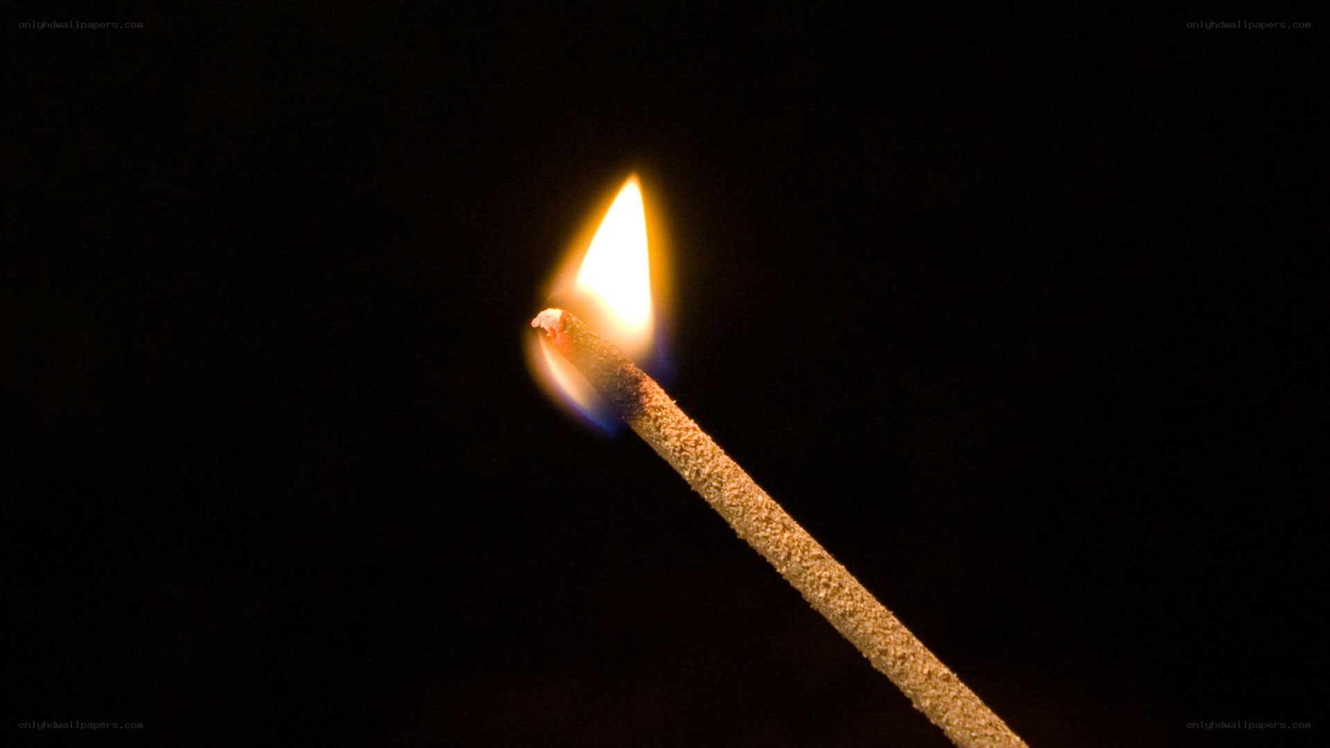 lit incense stick