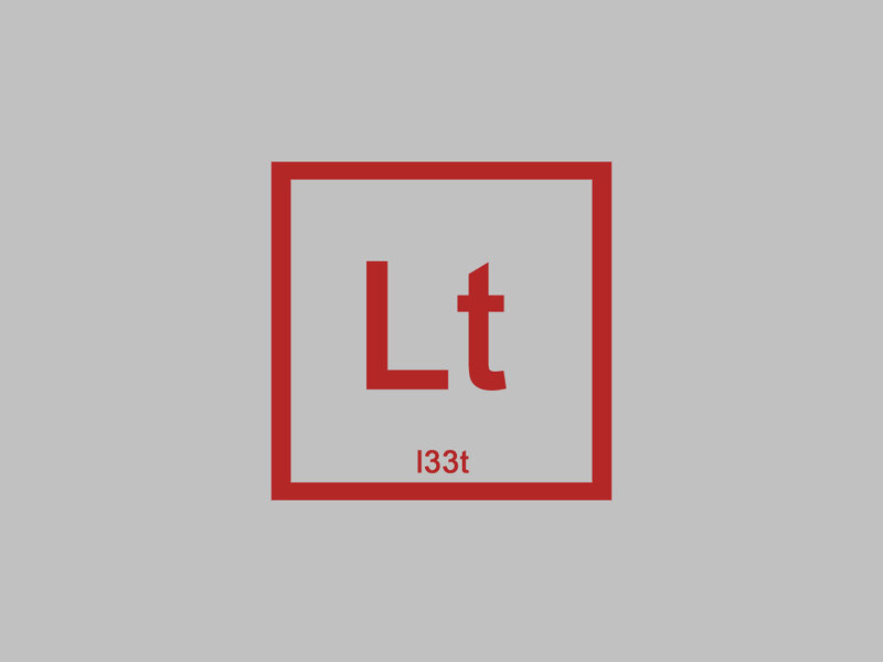 Lithium-133 element symbol