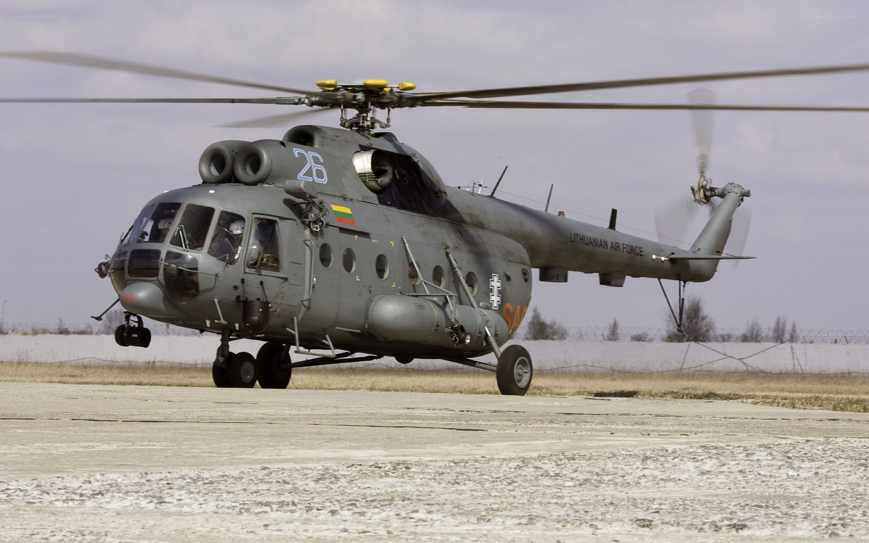 Lithuanian Air Force helicopter