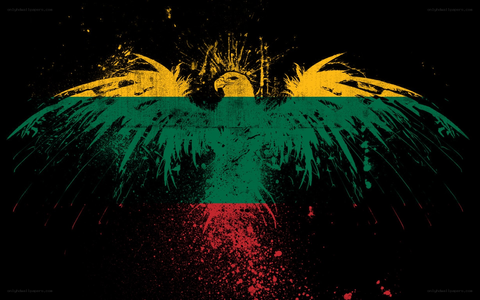 Lithuanian Eagle Art