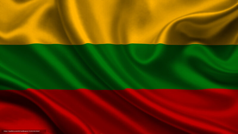 Lithuanian Flag — Yellow, Proud