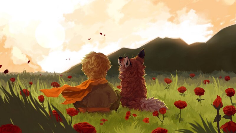 Little Boy and Fox