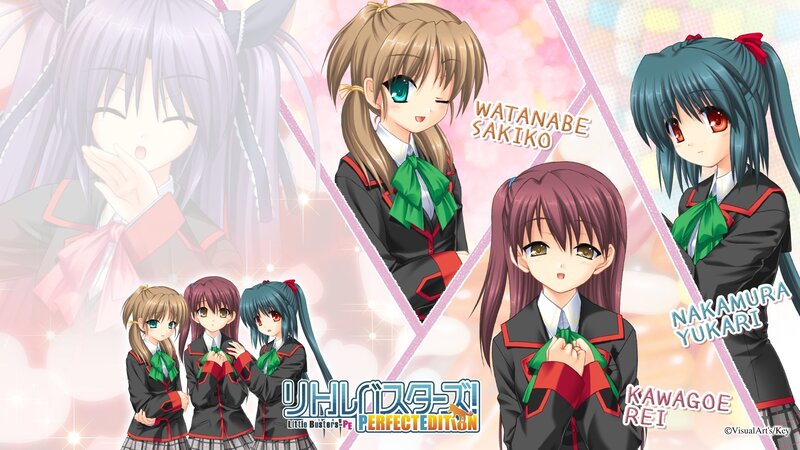 Little Busters! Perfect Edition characters