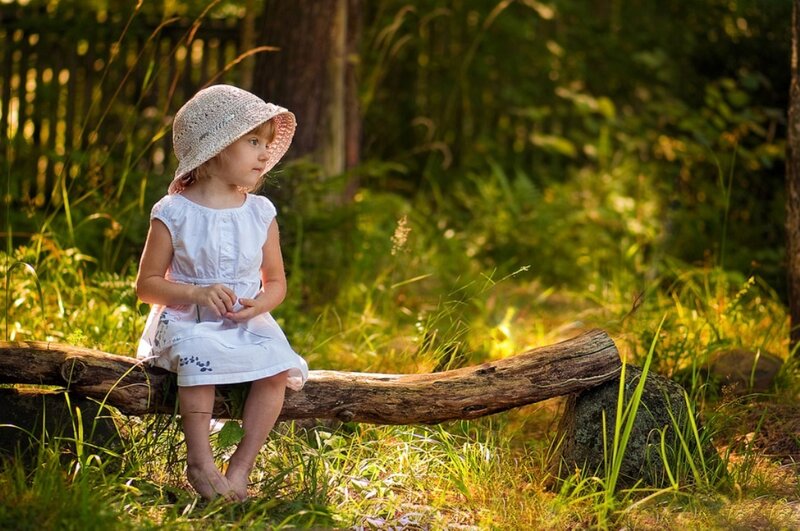 Little Girl in Hat